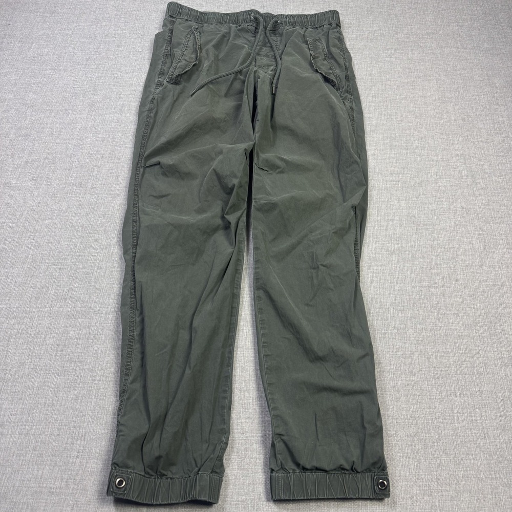 James Perse Stretch Supima Parachute Flight Pants Men's XS (0) Green MSPS1378